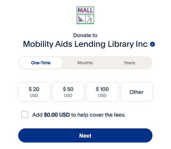 Click here to donate to MALL
